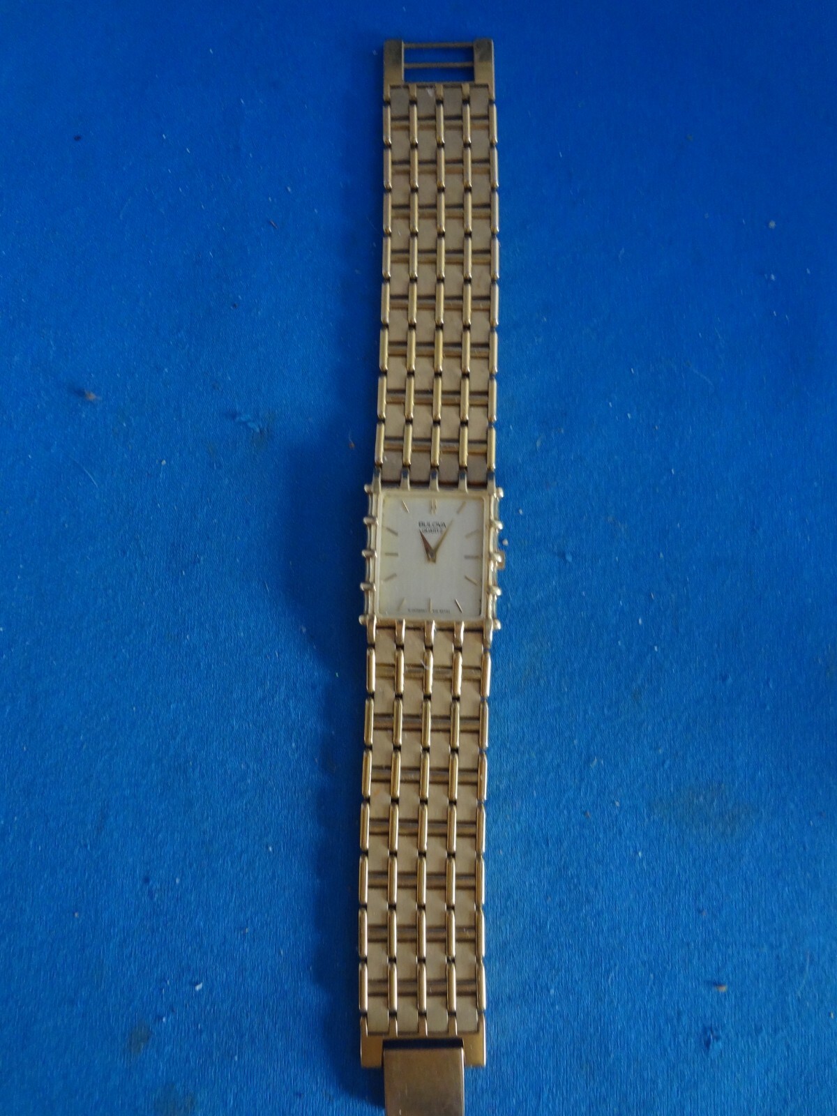 1988 W. Germany Bulova Quartz 510 92P34 Watch with Original Link Bracelet