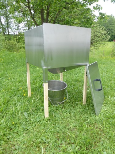 Dampfwachsschmelzer aus Edelstahl passt für mehrere Wabenmaße - Bild 5 von 15