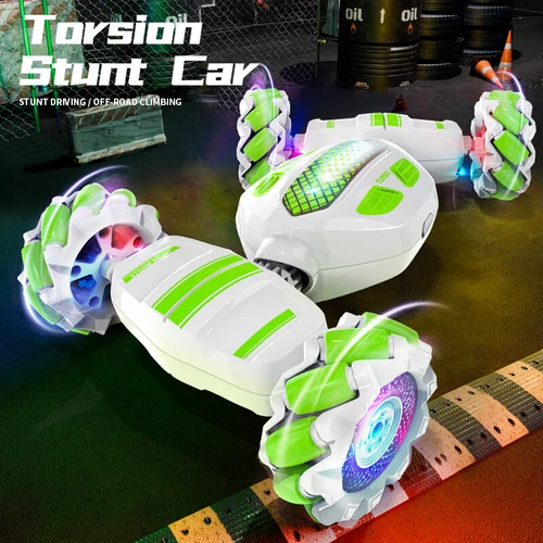 4WD 2.4GHz Gesture Sensing Twist RC Stunt Car Remote Control Off-Road Toy Gifts - Picture 3 of 19