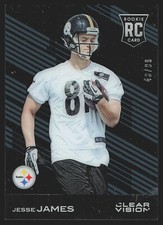 2015 Panini Clear Vision #163 Jesse James Blue #/99 SN,RC