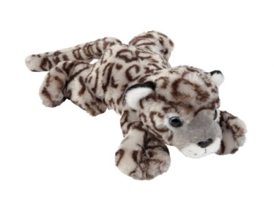 snow leopard teddy bear