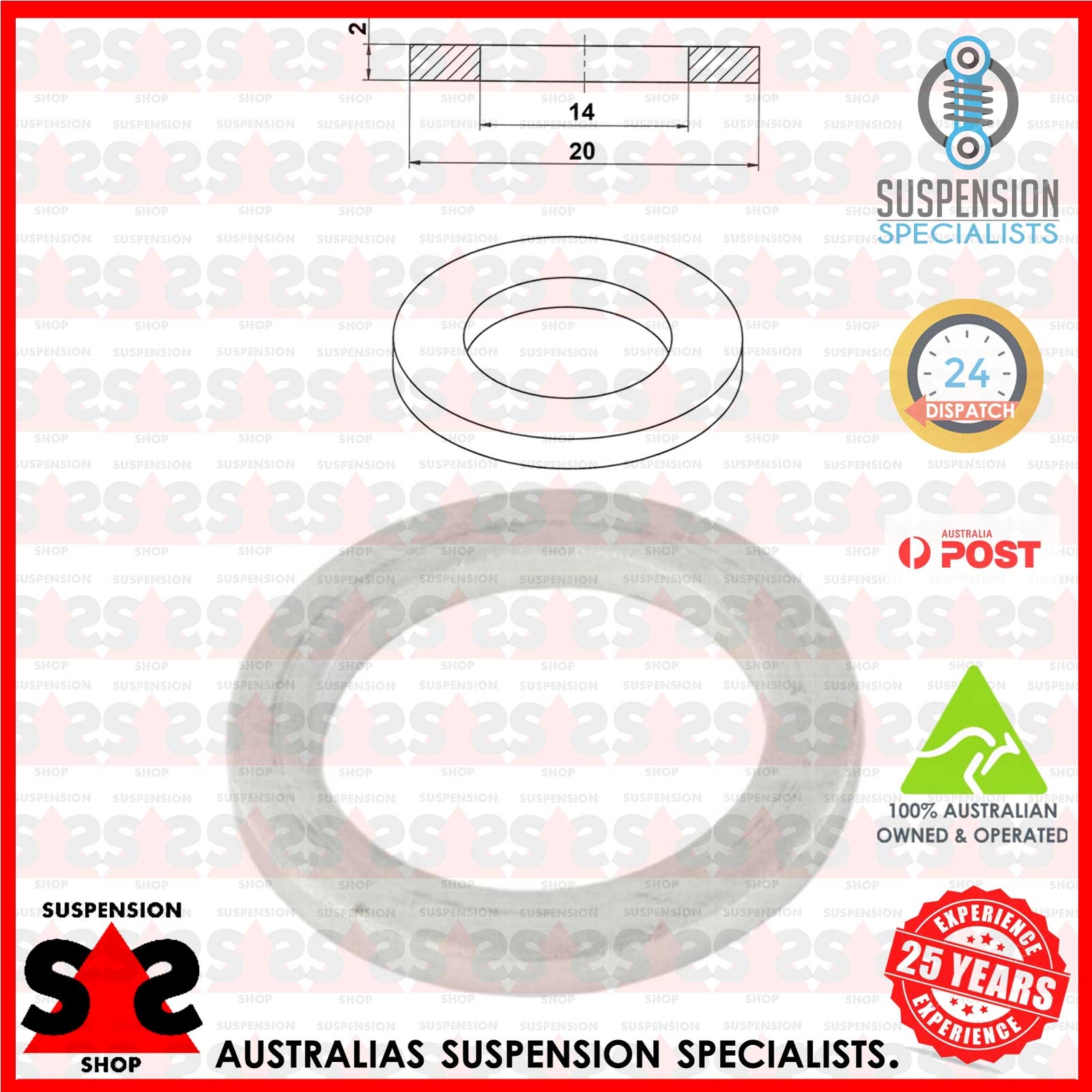 Seal Ring, Oil Drain Plug Suit KIA Sorento I (Jc) 3.5 V6 4WD SORENTO I