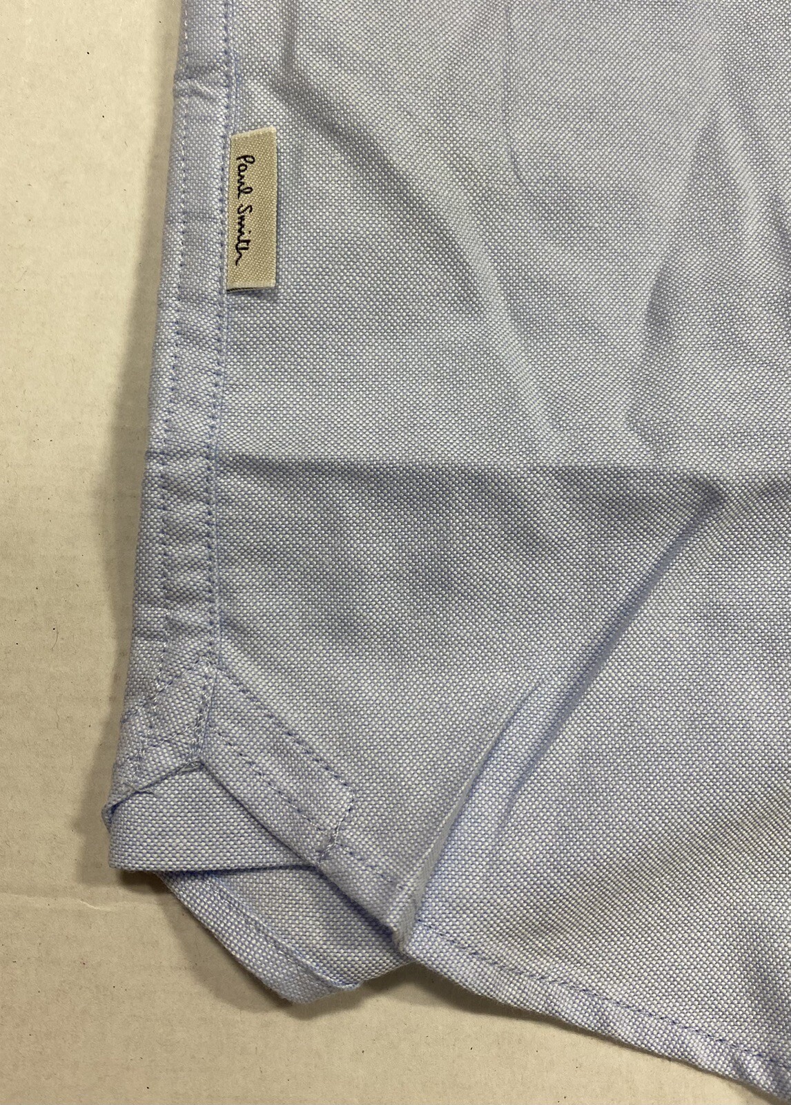 PS Paul Smith Jeans Zebra Logo Oxford Cotton Mens Long Sleeve Shirt Medium image 4