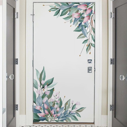 Plant Flower Wall Sticker Nursery Decor Removable Waterproof High