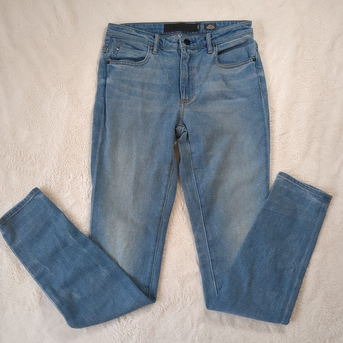 ALEXANDER WANG デニム 26 Alexander Wang Womens Jeans Size 26 Light Indigo Fade 001