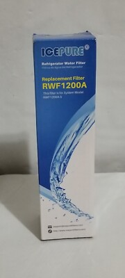 ICEPURE Refrigerator Water Filter RWF1200A Filter New in Box