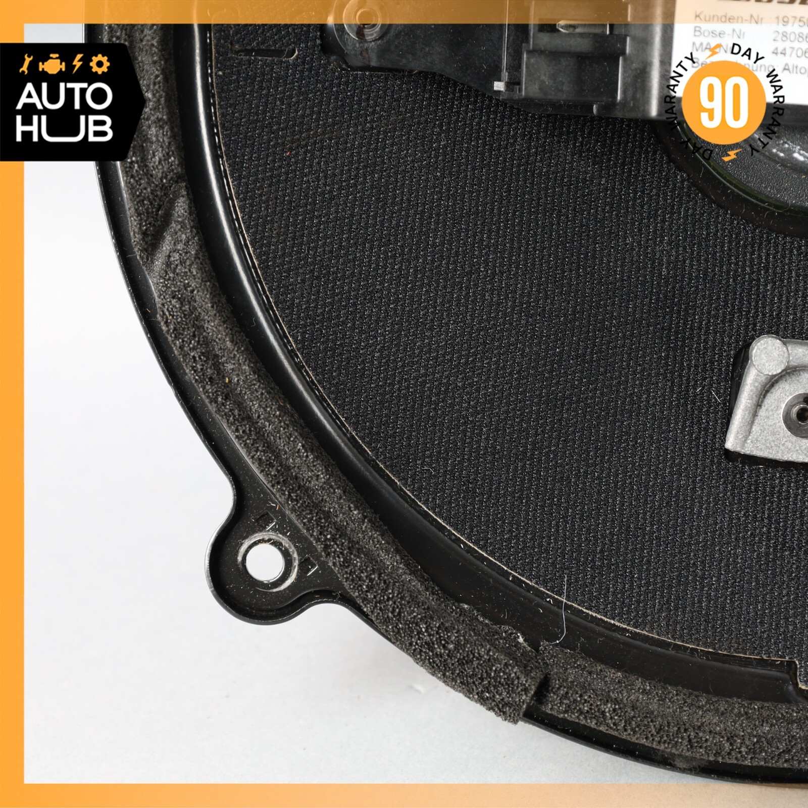 03-19 Maserati Granturismo Rear Bose Subwoofer Sub Woofer Sound Speaker OEM 16k