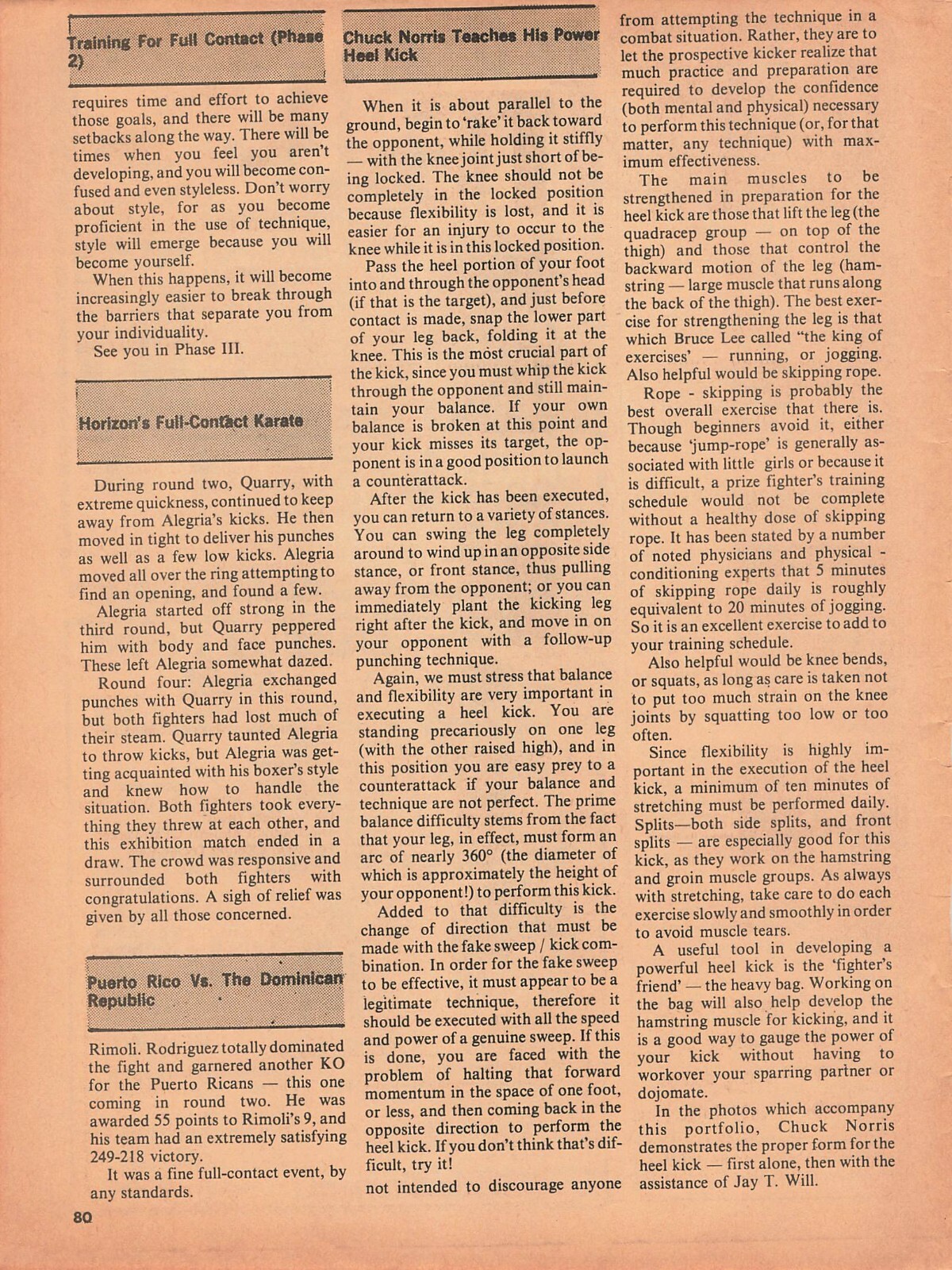 1976 FIGHTING CHAMPIONS Self Defense Catalog & Bruce Lee TShirt Print