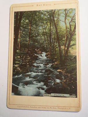 The Harz Mountains - Ilsenburg - Ilsefalls - art picture / cab