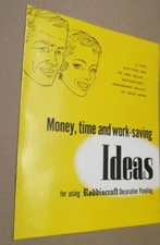 1954 Home Design Koddiscraft Decorative Paneling Brochure Interior 50's Vintage