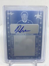 Donald Chaney Jr. 2020 Leaf All American Printing Plate Auto Autograph 1/1 Miami
