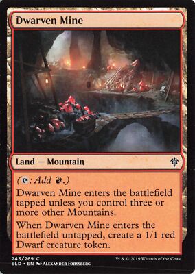 Dwarven Mine #243 Throne of Eldraine