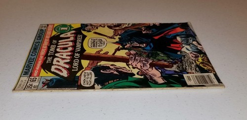 The Tomb of Dracula #65 - Marvel Comics 1978 - Picture 3 of 7