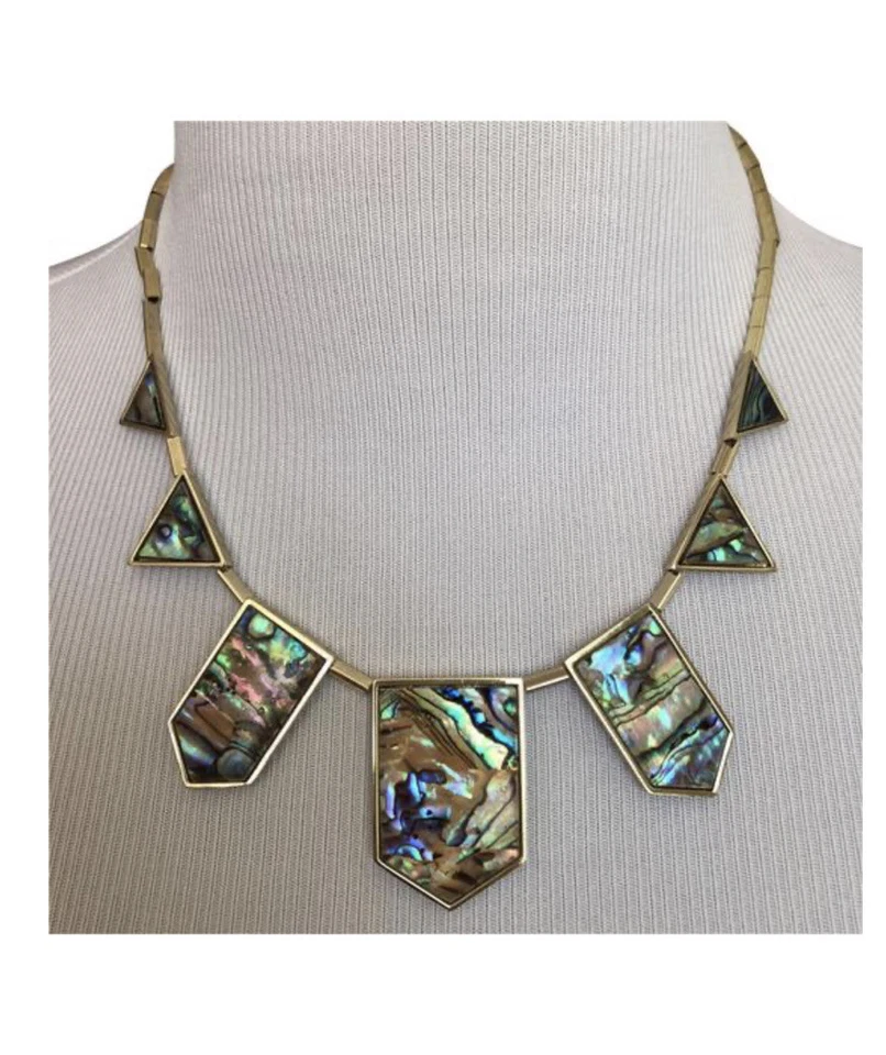 House of Harlow 1960 estación de abulón collares dorados Foto 4 de 4