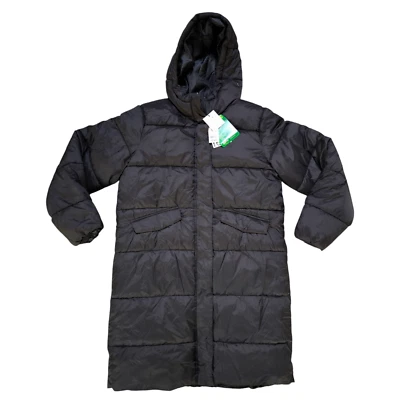 ICHI Damen Mantel Steppmantel Wintermantel Gr M Schwarz Gefüttert NEU - Bild 1 von 4