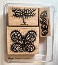 Stampin' Up 2004 3 Stamps "Something Marvelous"
