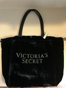 victoria secret luxe velvet tote