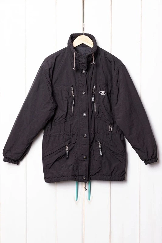 Bogner Sports Vintage Black Ski Jacket M-L