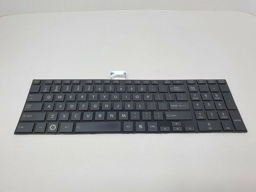 Toshiba Satellite C870 155 Keyboard UK Layout Black H000037130 Quick Dispatch - Picture 6 of 12