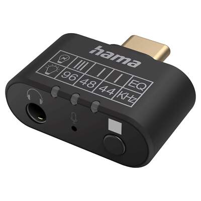 Audio-Adapter Kopfhörer-Verstärker USB-C zu 3,5mm AUX HiFi Equalizer EQ Headset
