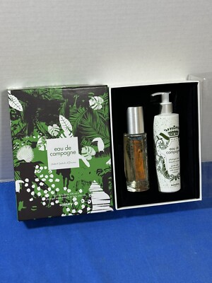 Sisley Eau De Capagne Set 3.3 Oz Eau De Toilette & 8.4 Oz Bath Gel Gift