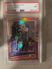 2020-21 Donruss Optic Lebron James #13 Photon PSA 9 Rare Case Hit SSP