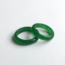Good fortune Jade band ring