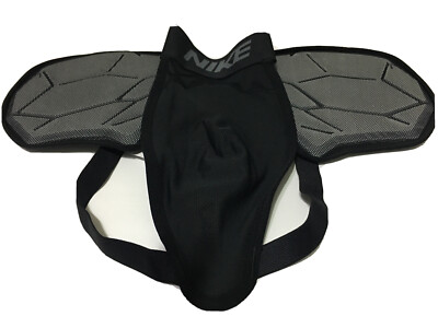 Nike Men Pro Hyperstrong Compression Football Jock Strap Black XXL | eBay