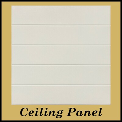 Decorative Glue Up Styrofoam Ceiling Tile Bed Board- 20x20 8pcs(21.12s/ff./Case)