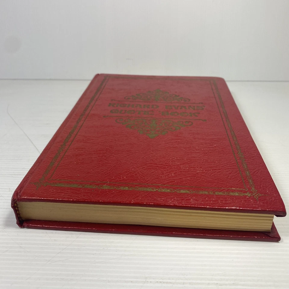 Richard Evans' Quote Book by Richarde L Evans Hardcover 1989 - image 4 of 4