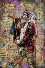 ROB ZOMBIE 20x30in Poster, ROB ZOMBIE Rock Poster 20x30in Art Free Shipping US