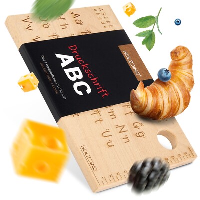 ABC Druckschrift - Das Lernbrettchen zum Lernen der Buchstaben