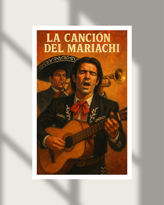 La Cancion Del Mariachi Antonio Banderas Poster Prints | 4x6 24x36