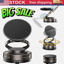 Maglock 360° Foldable Magnetic Phone Mount, Shopellox Suction Cup Phone Mount GN