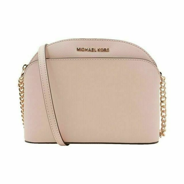 Michael Kors Emmy Saffiano Women`s Crossbody Bag Powder Blush