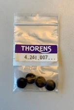 VINTAGE NOS TD 145, 147 160 ETC SET OF FOUR PLASTIC COVERS FOR CONSOLE SCREWS