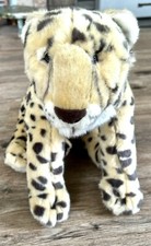2017 FAO Schwarz Cheetah Leopard Plush Stuffed Animal Cat 30"