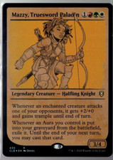 Mazzy, Truesword Paladin 430 Showcase Foil Rare Baldur's Gate MTG Near Mint