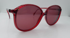 Vintage Seasonal Inspirations SI-2 Burgundy Round Sunglasses Germany FRAMES ONLY