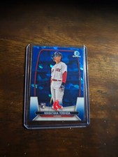 2023 Bowman Chrome Sapphire Base Rookie RC #75 Masataka Yoshida Boston Red Sox