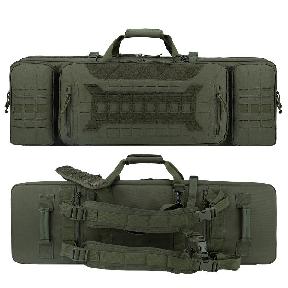 Bolsa táctica rígida de gran capacidad impermeable mochila larga para bolsa de rifle