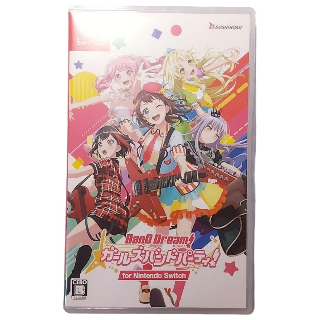 BanG Dream Girls Band Party Nintendo Switch With Case Game japan