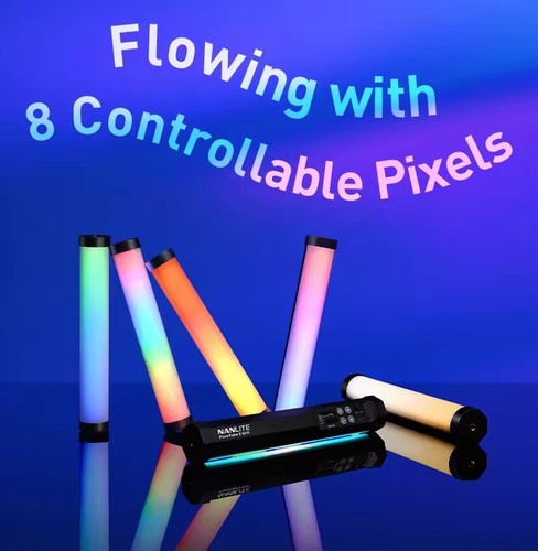 Nanlite PavoTube II 6XR 25cm RGB Full Color Led Video Tube Light 2700-12000K APP - Picture 5 of 12