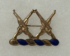 WW2 US Army 20th Infantry Regiment DI DUI Pinback Unmarked