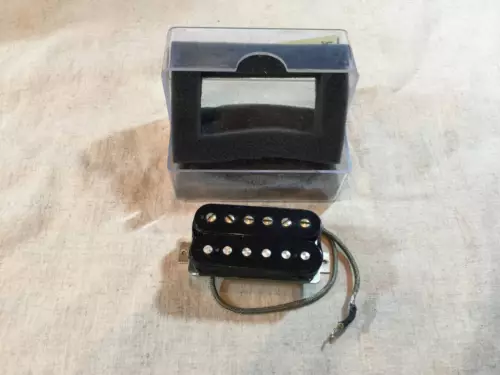 Pickup for Electric Guitar Les Paul Custom Gibson USA HB Gold Bobbin with Box