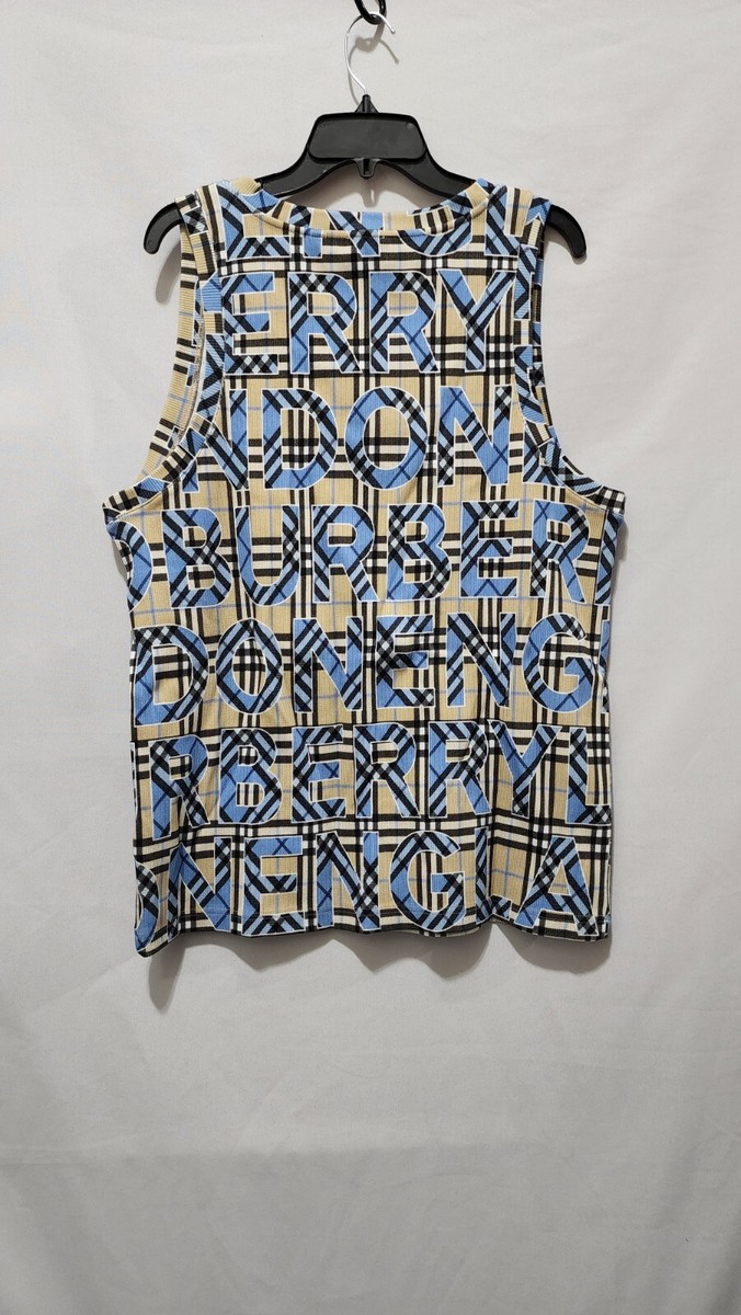 Burberry Mens XL Lisbon Tank Top Sleeveless T-Shirt $552 | eBay