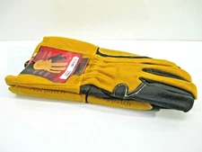 New-Black Stallion BSX Pigskin Leather Welding Gloves-Small  BM88-SM