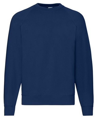 Fruit of the Loom Classic Raglan Plain Sweatshirt Jumper Casual Workwear SS270 - Picture 24 of 28