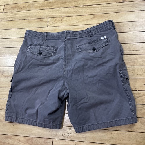 IZOD Cargo Shorts Men 36 Retro Vtg Y2k Streetwear Safari Pocket RipStop Twill 36 - 第 11/23 張圖片