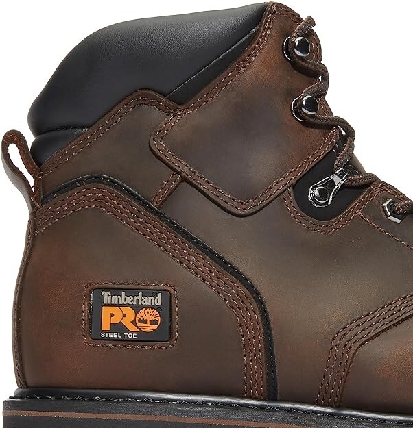 Timberland PRO Men's Pit Boss 6 Inch Steel Safety Toe Industrial Work